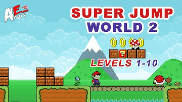 Super Jump World 2 - Levels 1-10 / Gameplay Walkthrough (Android, iOS)