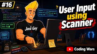 Getting User Input in Java | How to take input from user in Java | Scanner Class in Hindi