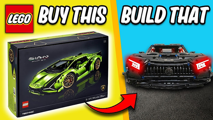 BUY This BUILD That - LEGO Technic 42115 Lamborghini Sián FKP 37