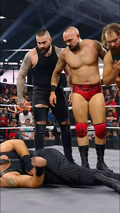 Tony D was ambushed again! ? #WWENXT