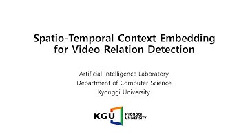 Spatio-Temporal Context Embedding for Video Relation Detection