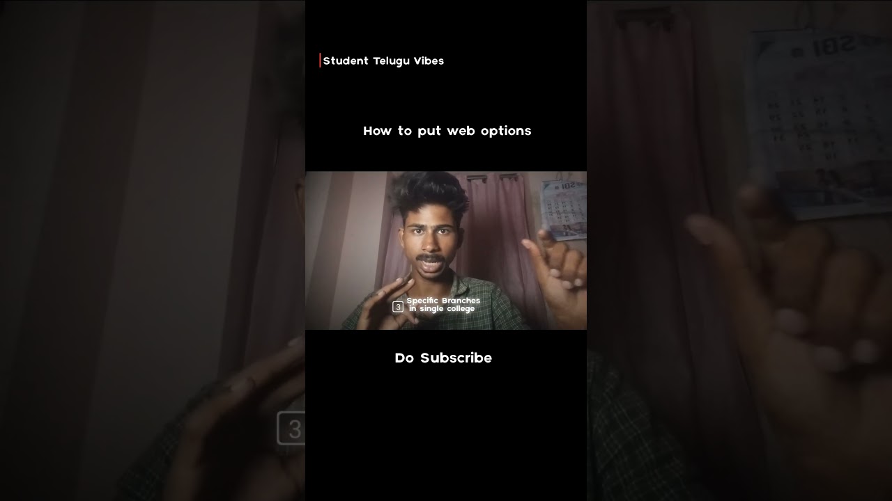 EAMCET Web Options Guide 2024 | 4 Types of Students | Mistakes to Avoid | Telugu Explanation