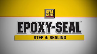 Seal-Krete Garage Floor - How To Seal Paint