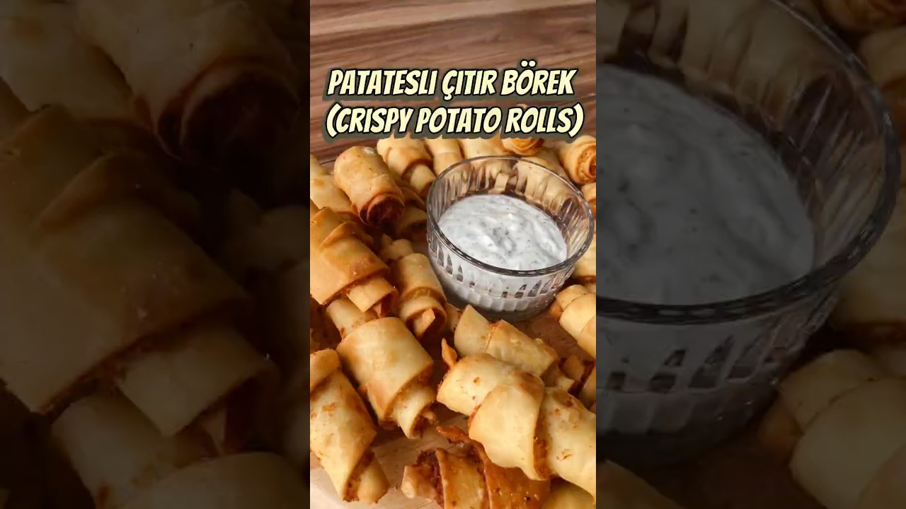 Patatesli Çıtır Börek (Crispy Potato Rolls) #çıtırbörek #hamurişi #patateslibörek #börek #pratik