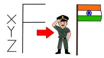 26 January Drawing | Republic Day Special | How to draw Indian Flag And Soldier
