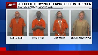 4 accused of attempting to bring drugs into Alabama prison