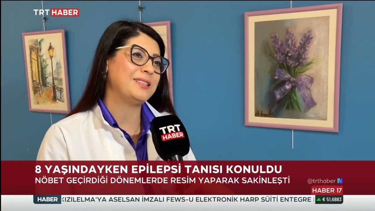 Epilepsi hastası Murat Can Kuş Kocaeli Üniversitesi Hastanesi tedavi gördü muhteşem resimler çiziyor
