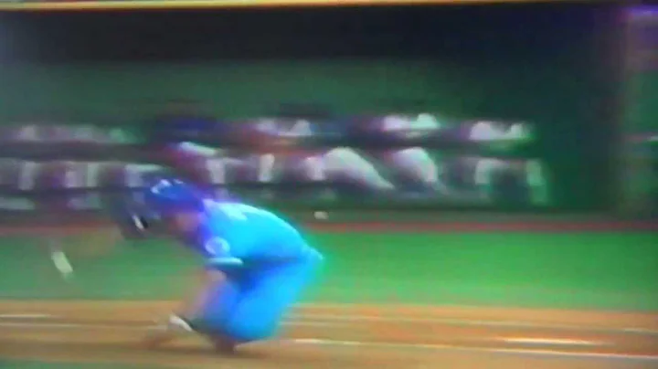 George Brett Trips On Home Plate! Kansas City Royals