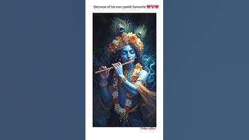 why radharani obsessed with mor pankh #radhakrishna #trendingshorts #shorts#videoeditor #viral