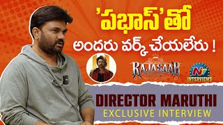 Director Maruthi about work with Prabhas | The Raja Saab | Tarak Interviews | NTV Interviews