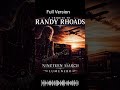 Nineteen March Full Song 👈 — Tribute to Randy Rhoads (March 19, 1982) | Epic Neoclassical Ballad