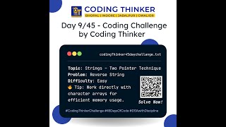 45-Day DSA Challenge - Day 9