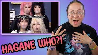 Flutist reacts HAIR METAL version of...|HAGANE, Black Diamond