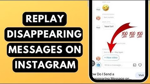 How to Replay Disappearing Photos and Videos on Instagram (2023) | Instagram View Once Messages