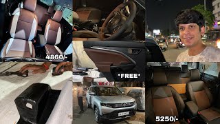 अपनी मरजी से लग वाये Brezza मे Seat Cover  New Brezza 2022 | Car Seat Cover | Car Seat Cover Brezza