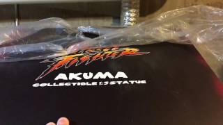 Akuma 13 Scale Street Fighter Statue From Pop Culture Shock Collectibles
