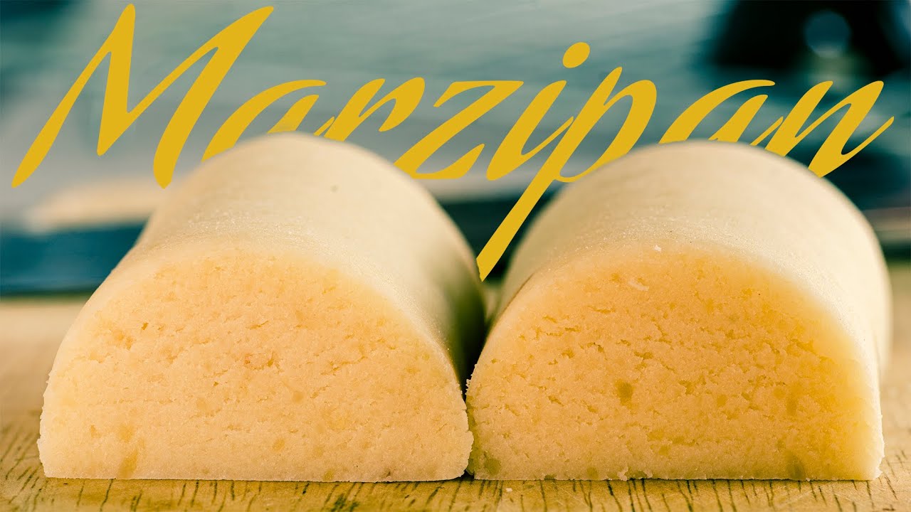 Marzipan und Rosenwasser selber machen - Feinste Marzipanrohmasse