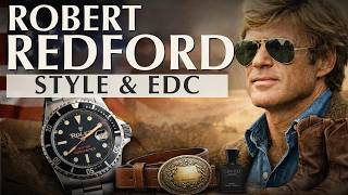 Robert Redford Style & Edc The American Icon Of Rugged Elegance