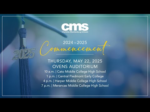 2024-25 CMS Graduation 4:00 p.m.
Thursday, May 22 | Ovens Auditorium**How to Add Spanish Live Captions When Using Google** Chrome:
1. Open Chrome Settings
a. Click the 3 dots in the top-right corner.
b. Click Settings.
2. Search for “Live Caption”
a. In the search bar at the top of Settings, type: Live Caption.
3. Turn Live Caption & Translations On
a. Find the Live Caption option.
b. Toggle Live Caption to ON.
c. Find the Live Translate option.
d. Toggle Live Translate ON.
e. Select the Language you would like to translate to.
You may also see a small music icon with 3 lines at the top right of Chrome—click it to turn captions on from Global Media Controls.
4. Play a Video or Audio
a. Open any video or audio in Chrome (like YouTube).
b. Captions will appear automatically.
5. Move or Expand the Captions
a. You can move the caption box.
b. Click the arrow to make it bigger.
6. Customize the Captions (Optional)
a. Go back to Settings.
b. Search “caption” again and change text size, color, or background. Harper Middle College High School