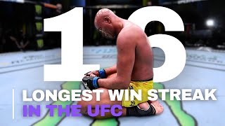 Insane UFC Win Streak - Every Fight in Anderson Silva's LEGENDARY Title Reign