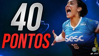Os 40 pontos de Tandara | Final Copa Brasil 2020