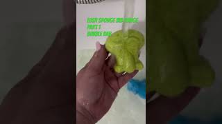 Lush bubble bar , SpongeBob #lush #spongebob #toddlers #bathtime #shorts