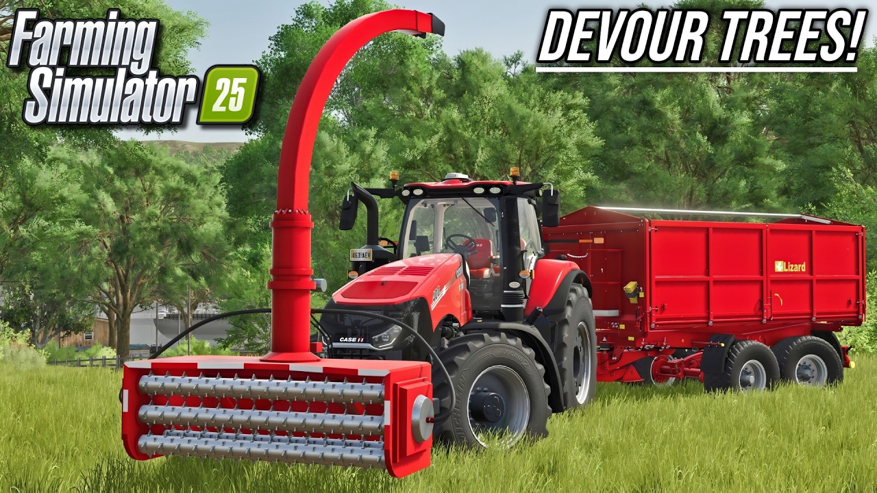 New Mods - Devour Trees, CLAAS Lexion, Push Mower, & Map Updates ...