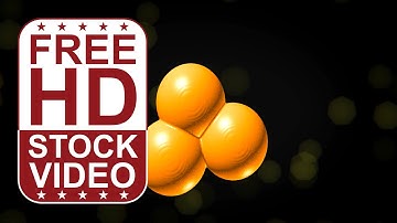 Free Stock Videos – abstract animated 3 spheres cells getting closer and merging 3D animation