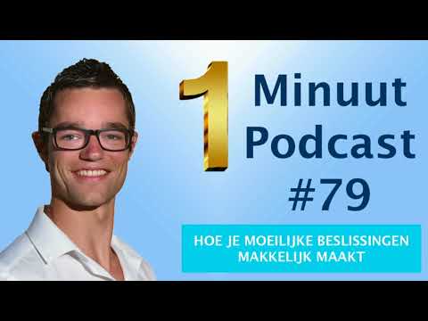 Video: Hoe Maak Je Een Moeilijke Beslissing?