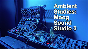 Groovy Ambient Jam with the Moog Sound Studio 3 (DFAM, Mother-32, Subharmonicon)