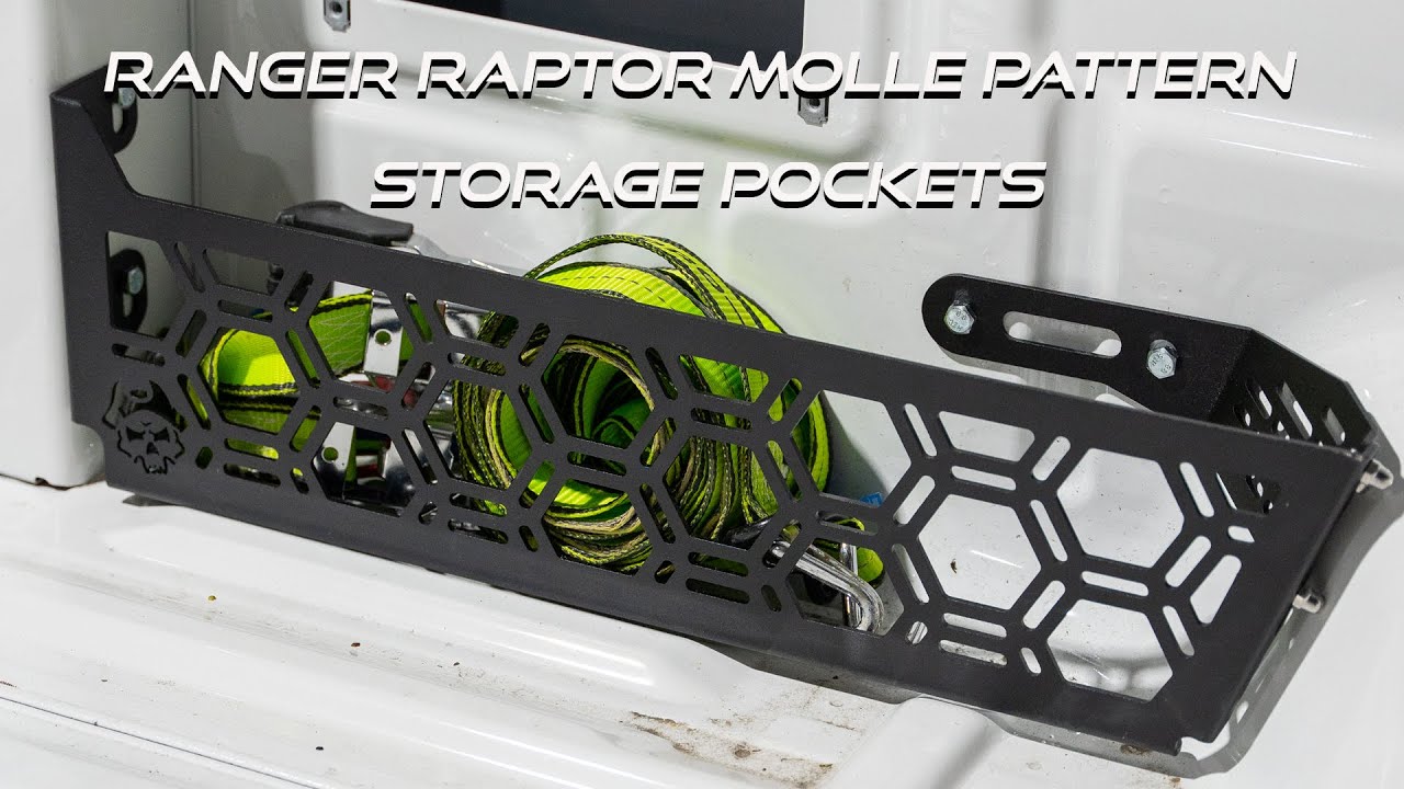 NEXT GEN RANGER RAPTOR MOLLE PATTERN STORAGE POCKETS How To Install ...