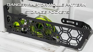 Next Gen Ranger Raptor Molle Pattern Storage Pockets How To Install