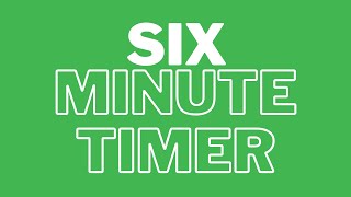 6 Minute Timer (Green)
