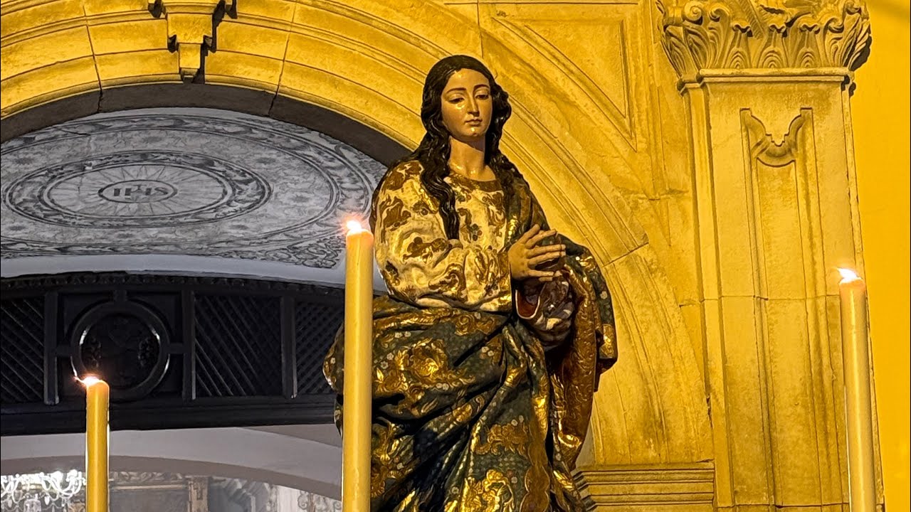 Procesión de la Regidora Mayor y Perpetua de Priego de Córdoba ~ Vigilia de la Inmaculada 2024