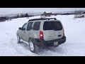 Nissan xterra 4runner subaru forester snow