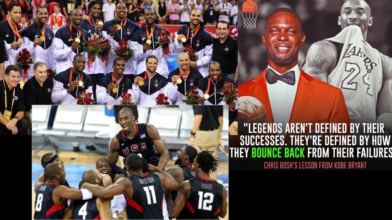 ''Redemption and Brotherhood: Chris Bosh's Journey with Kobe on the 2008 Redeemed Team''