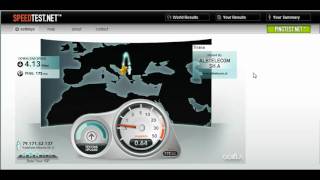 Vodafone AL 3G Speed Test screenshot 5