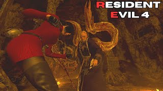 Re 4 Separate Ways - Ada Death Animation - Saddler Death Blows Part 7
