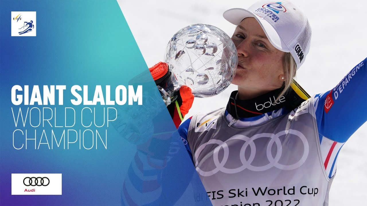 Tessa Worley (FRA) | World Cup Champion | Women's Giant Slalom | Courchevel/Meribel | FIS Alpine