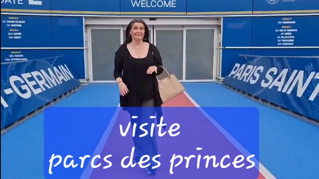 Je vous emmène avec moi au Parc des Princes - YouTube