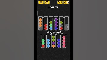 ball sort puzzle level 352