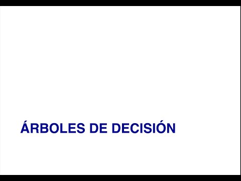 Árboles de decisión p.2