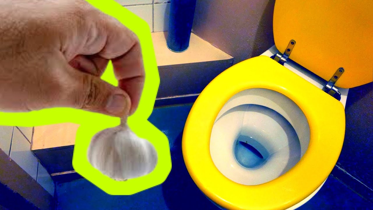 Put a Garlic Clove Inside The Toilet Before Going To Bed The Reason