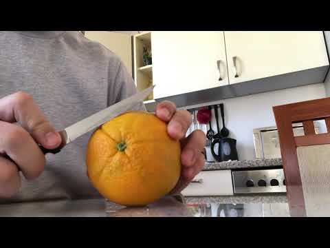 Video: Kako Oguliti Pomorandžu