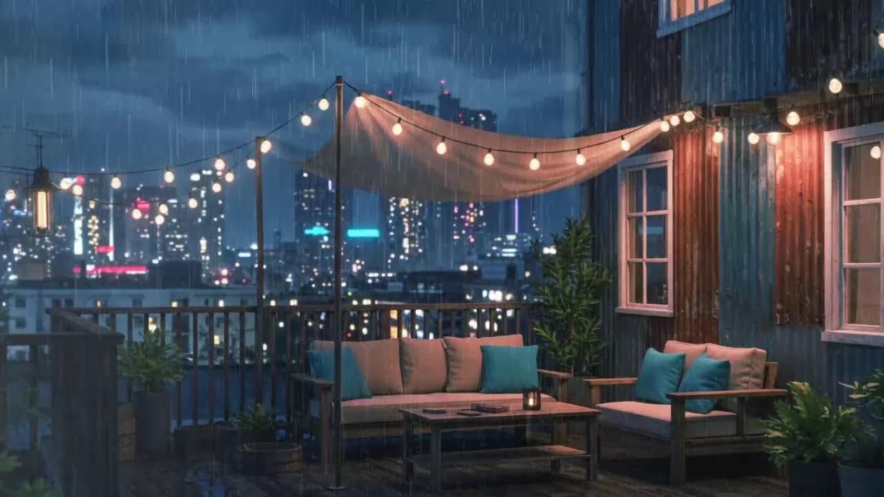 ☔ Vintage Japanese Rain Mix 🎶 | Deep Sleep + Chill Lofi Ambience 🌙