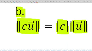 Orthogonality and Least Squares - Inner Product, Length, and Orthogonality - The Length of a Vector