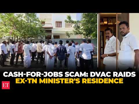 Cash-for-jobs scam: DVAC raids former TN Minister KN Nehru's residence in Tiruchirappalli