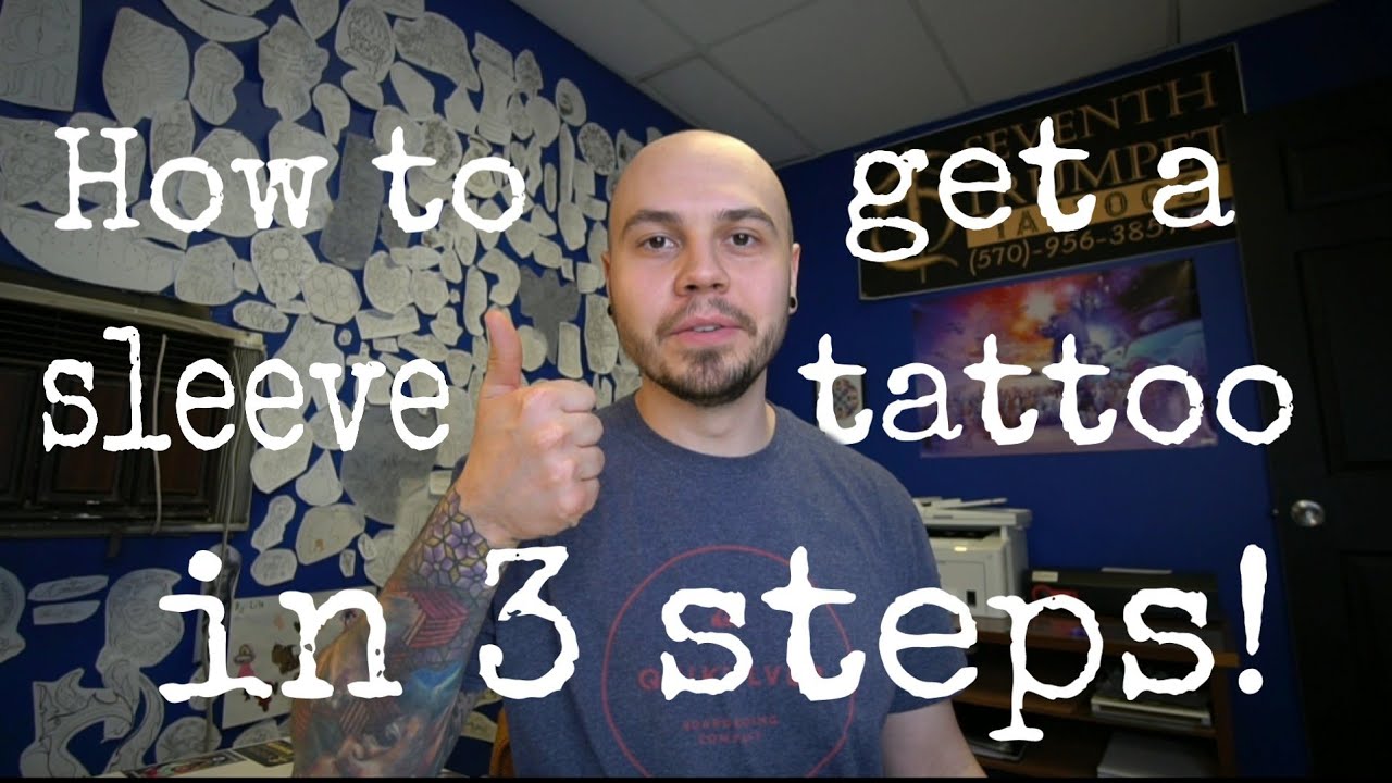 How to Get a Sleeve Tattoo in 3 Steps!! YouTube