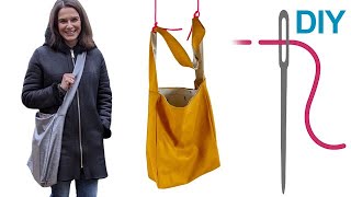 DIY Shopper / Tasche nähen für Anfänger – DIY Tasche 