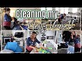 MESSY HOUSE CLEAN WITH ME 2019 :: REAL LIFE SPEED CLEANING MOTIVATION :: NEW COUCH & COMMAND CENTER